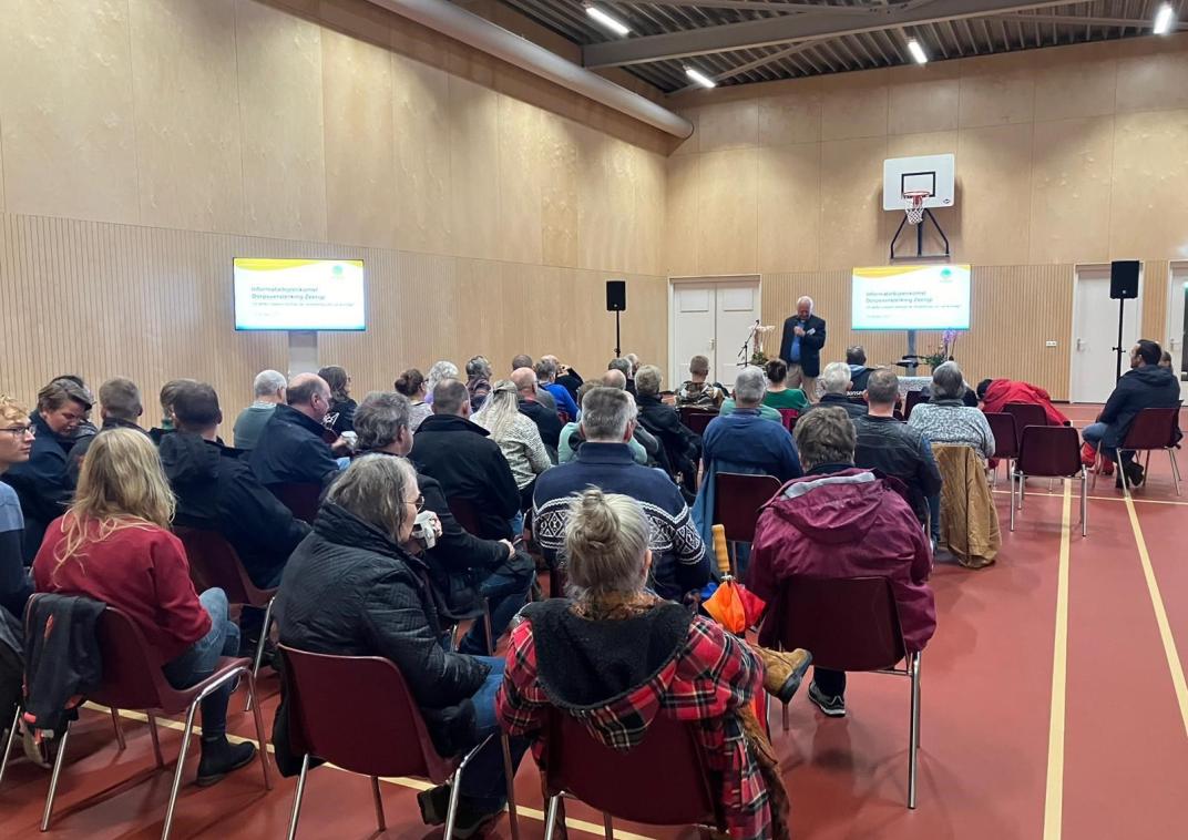 Informatiebijeenkomst Zeerijp over de stand van zaken dorpenaanpak
