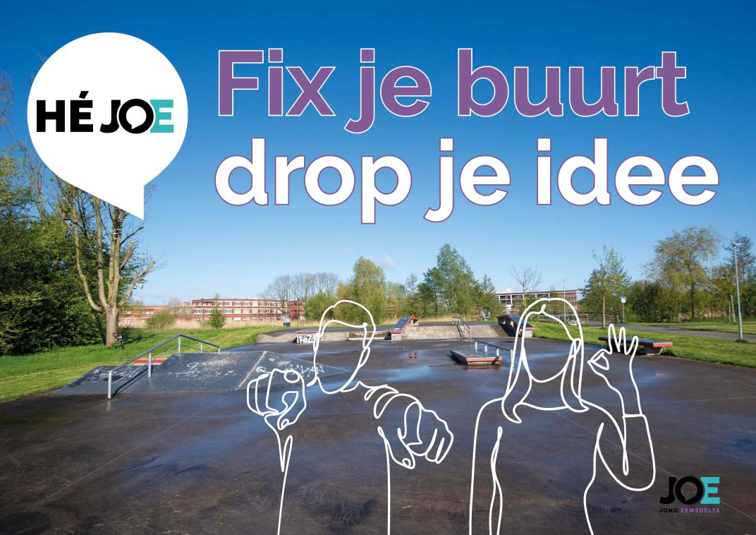 Uitnodigingskaart Fix je buurt