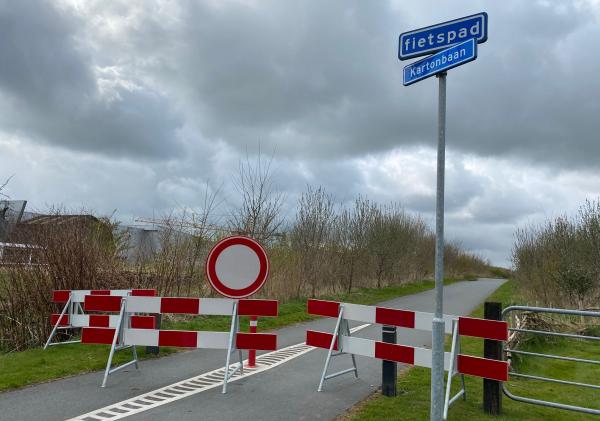 Fietspad Kartonbaan