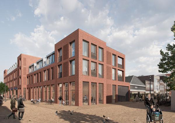 Nieuwbouwappartement op de hoek van de Willemstraat en Waterstraat