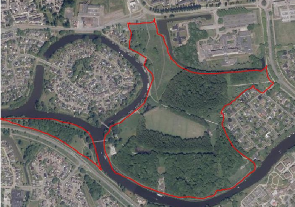 Projectgrenzen omvorming essentaksterfte Tuikwerderrakbos