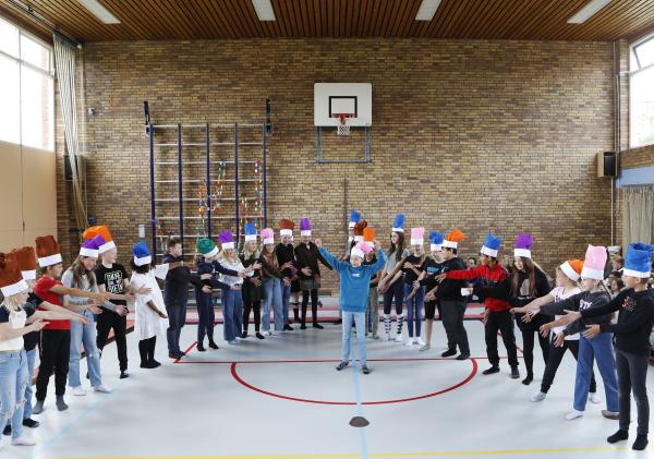 Voorstelling leerlingen van 't Maar.