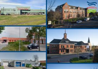 Foto's van gemeentelijke gebouwen in Eemsdelta