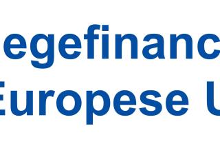 Logo Europese Unie medegefinancierd
