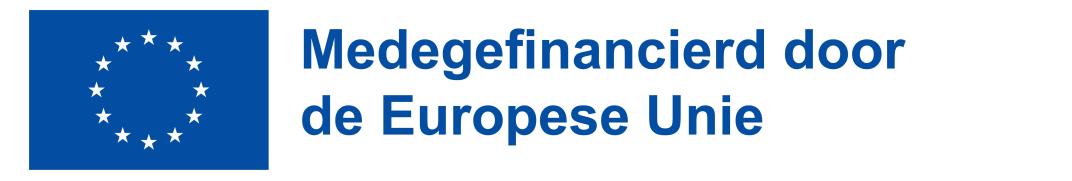 Logo Europese Unie medegefinancierd
