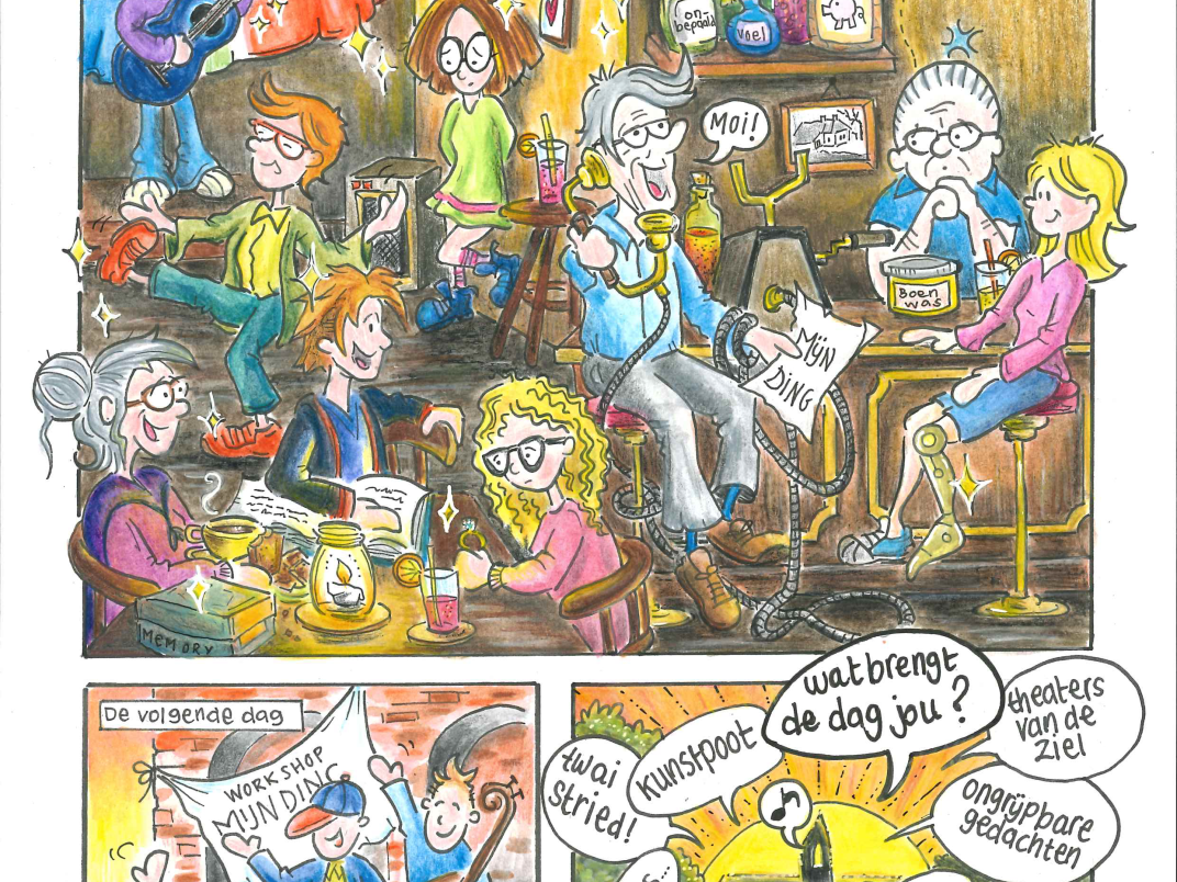 2e deel van de strip van Mijn Thuis Mijn Verhaal