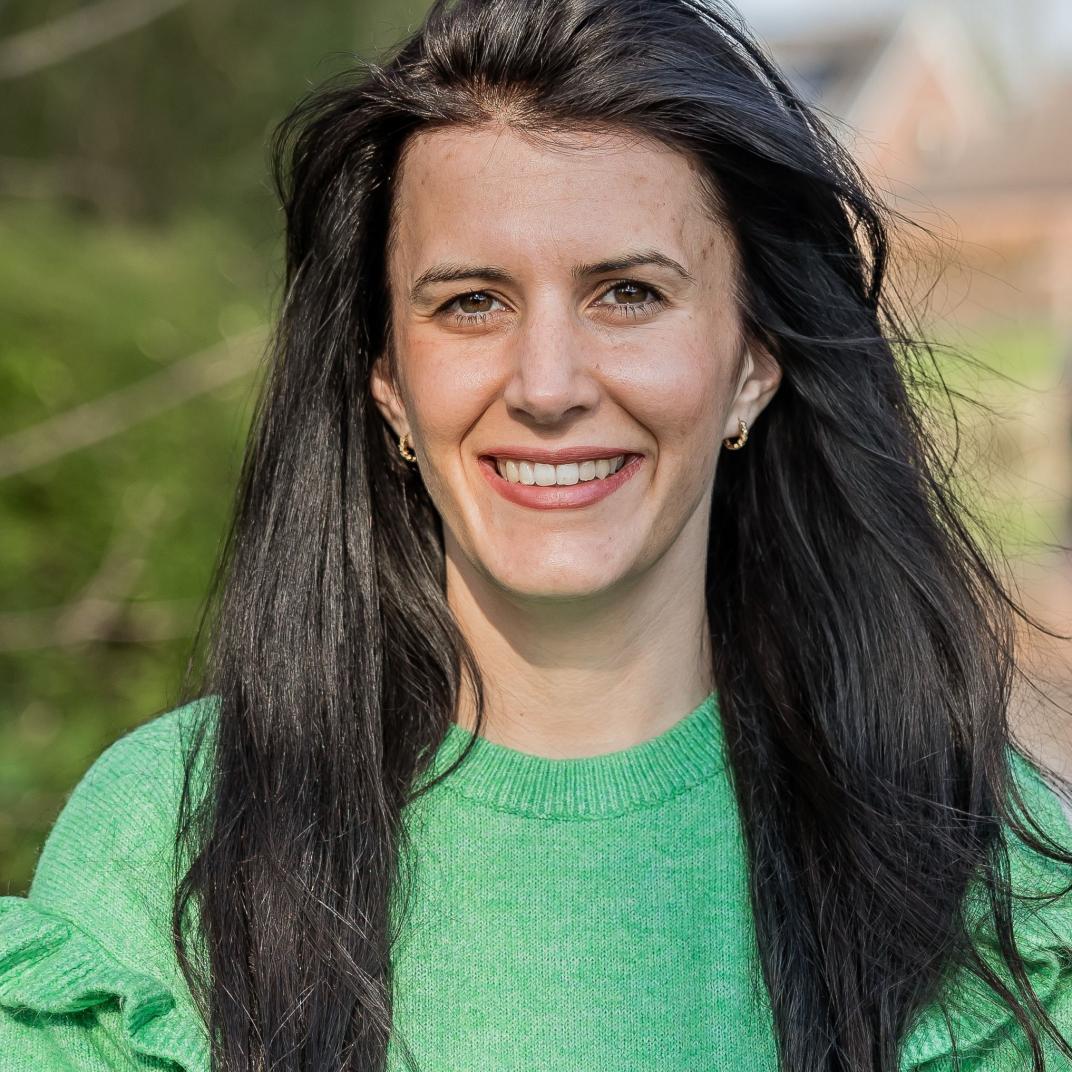 Foto va inwonersondersteuner Hanneke Kamminga